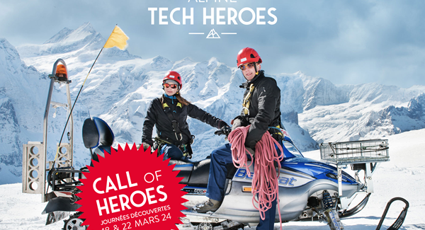 Les personnes intéressées peuvent s'inscrire aux journées découvertes « Call of Heroes » sur alpinetechheroes.ch jusqu'à mi-mars 2024.